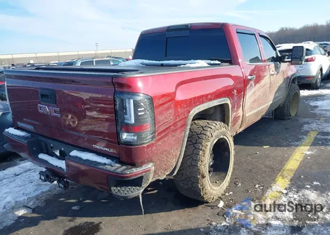 2017 GMC Sierra 1500 Denali из США, поврежденный, VIN 3GTU2PEC1HG357542